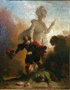 Alexandre-Evariste Fragonard Don Juan and the statue of the Commander Sweden oil painting artist